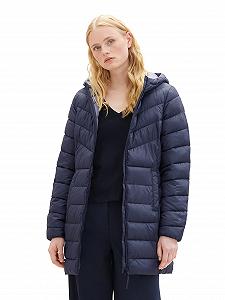 Куртка TOM TAILOR Denim Легка стьобана з капюшоном synthetic.ua - Фото 1