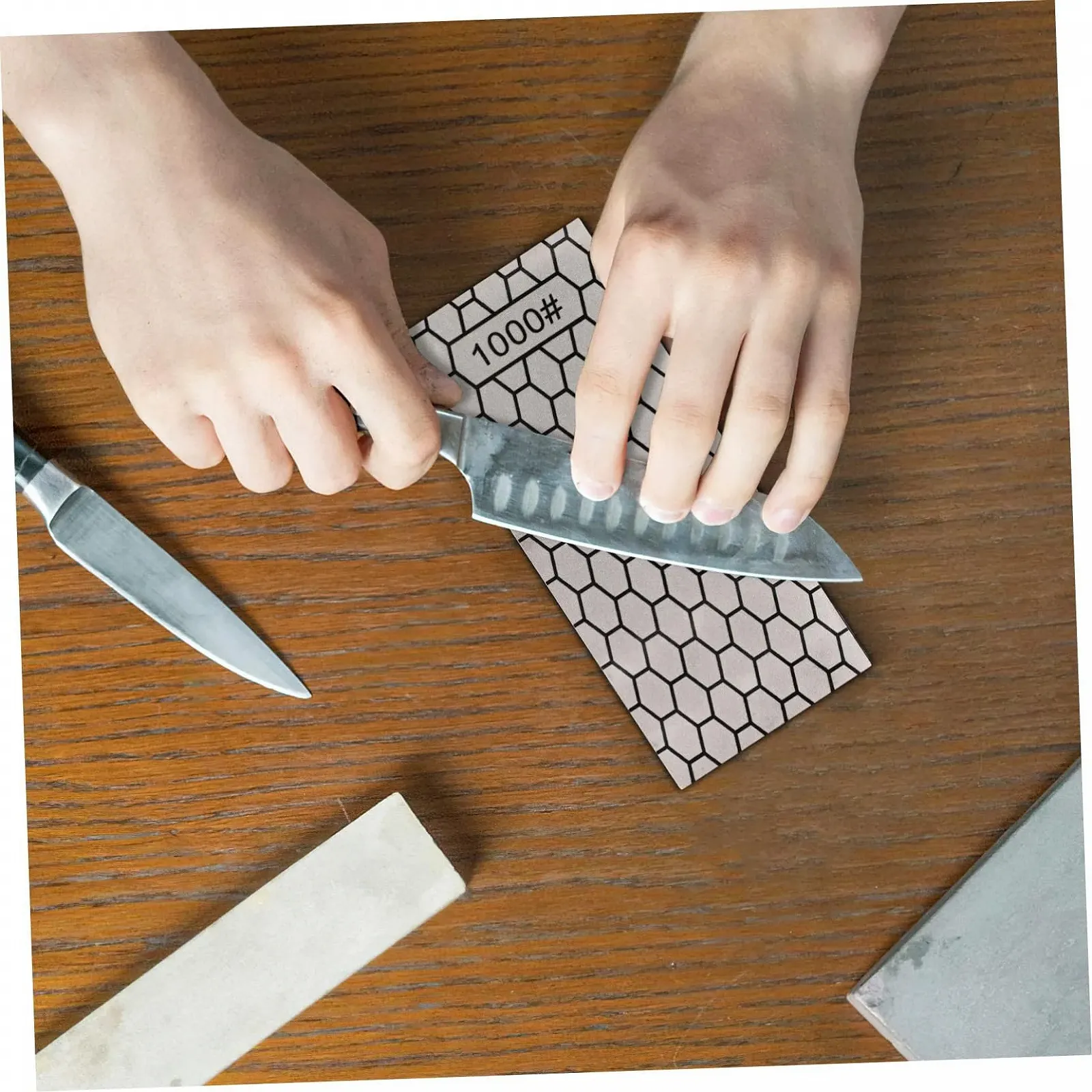 Набір точилок для ножів BESTYASH Diamond 3 шт. алмазні двосторонні зернисті, фото №3