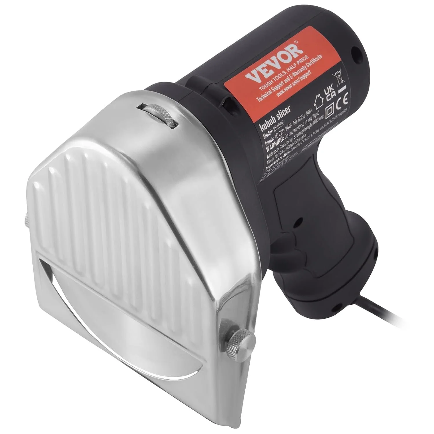 Электрический нож для шаурмы VEVOR KS100E-1 / Черный, фото №10