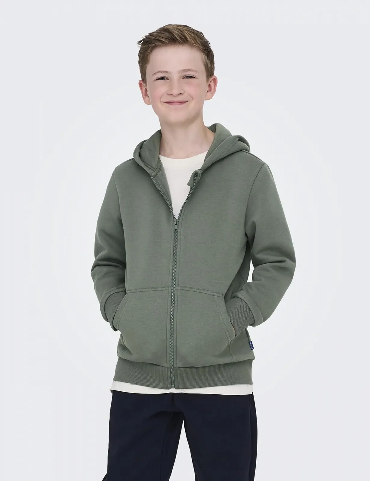 Толстовка Only & sons junior Osjceres Zip THR. Hoodie SWT Noos для хлопчиків, фото №2 Толстовка Only & sons junior Osjceres Zip THR. Hoodie SWT Noos для хлопчиків, фото №2