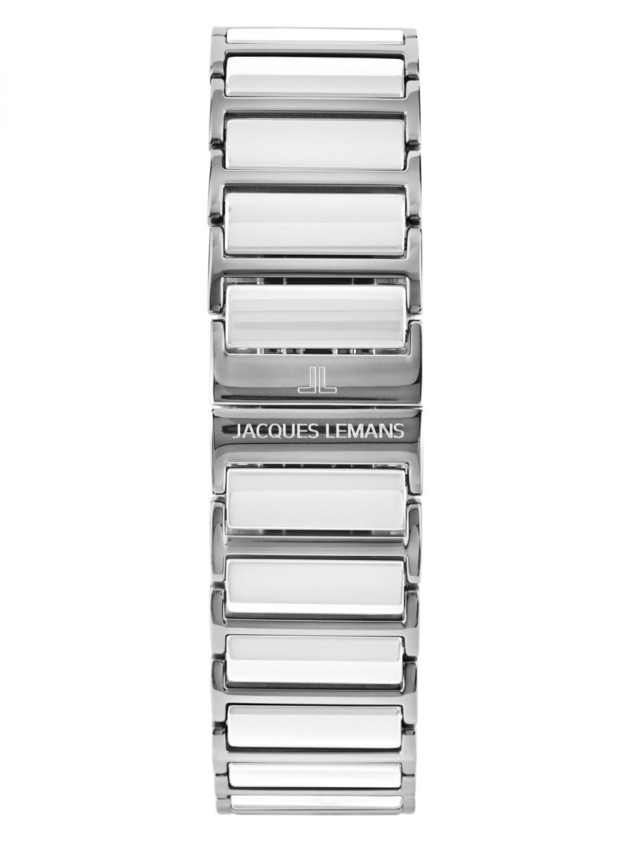 Женские керамические часы Jacques Lemans York 1-1651E-SET56 (Набор: часы, ожерелье, серьги-гвоздики и кольцо), фото №5