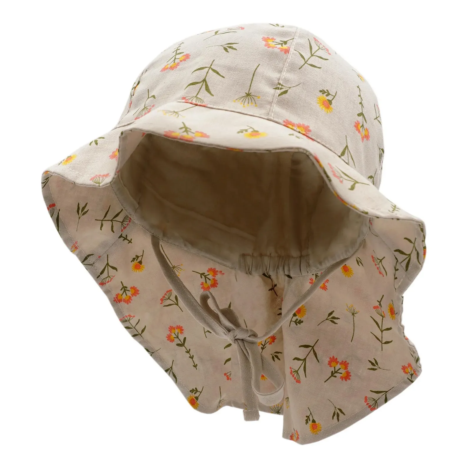 Шапка maximo Дитяча Flapper Квітка Захист шиї, фото №1