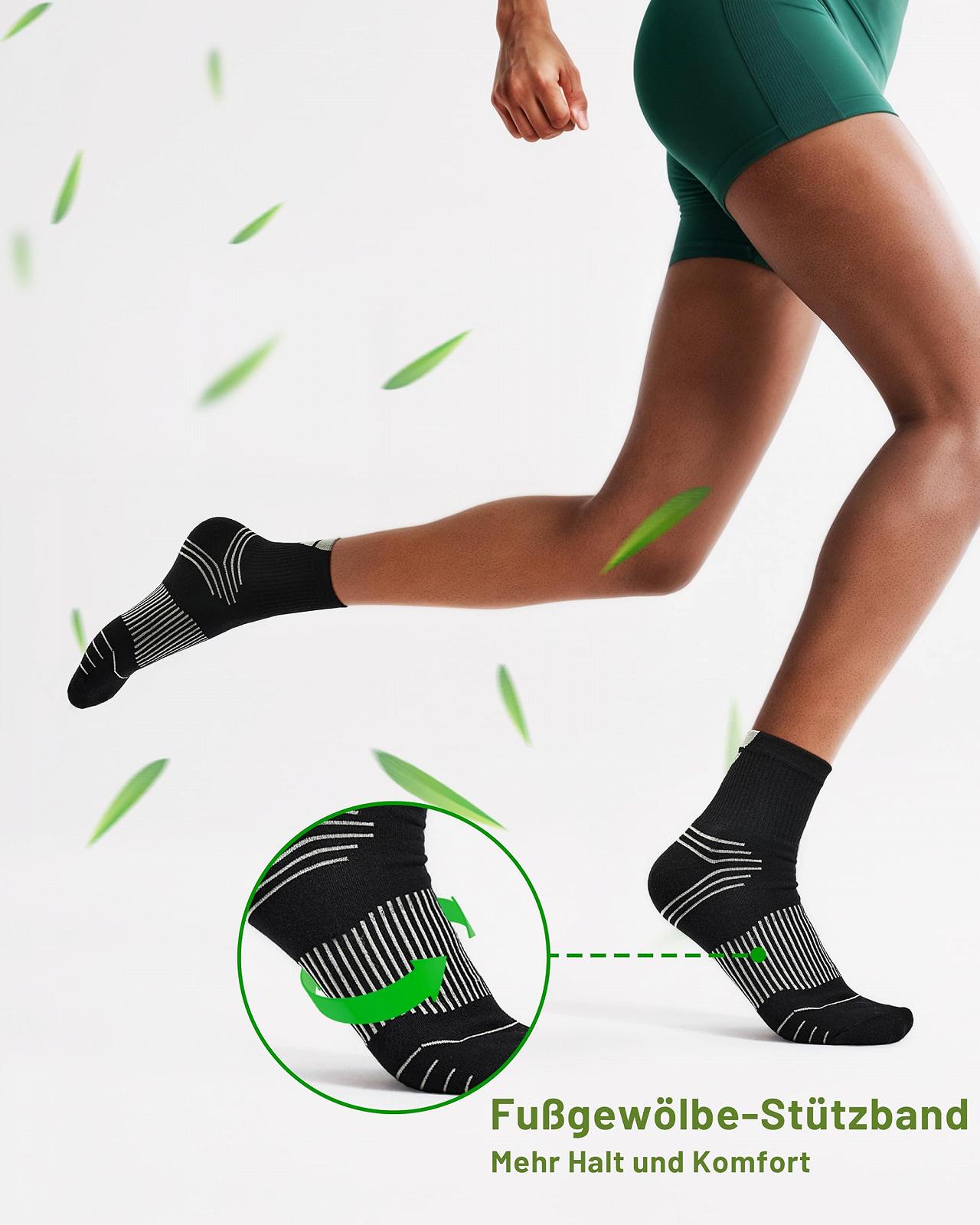 Компресійні шкарпетки Jeasona для жінок/чоловіків Короткі, фото №2