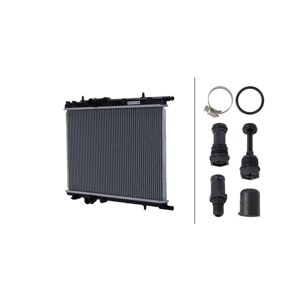 Радиатор охлаждения двигателя HELLA 8MK 366 302-691, фото №1 Радиатор охлаждения двигателя HELLA 8MK 366 302-691, фото №1