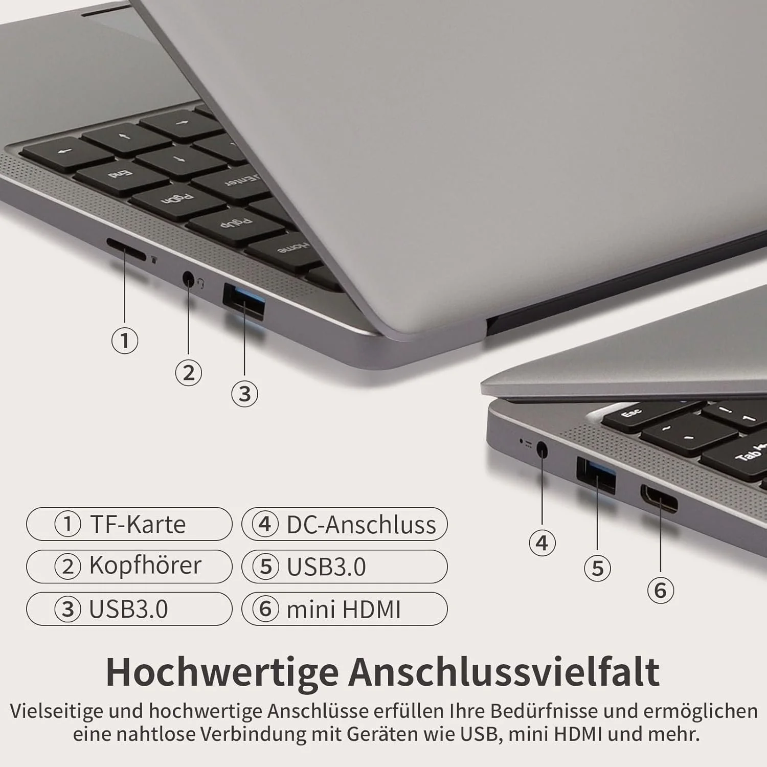 Ноутбук 14.1" Zyphionix UDKED Intel Celeron N4120 RAM 8GB SSD 256GB Windows 11, фото №8