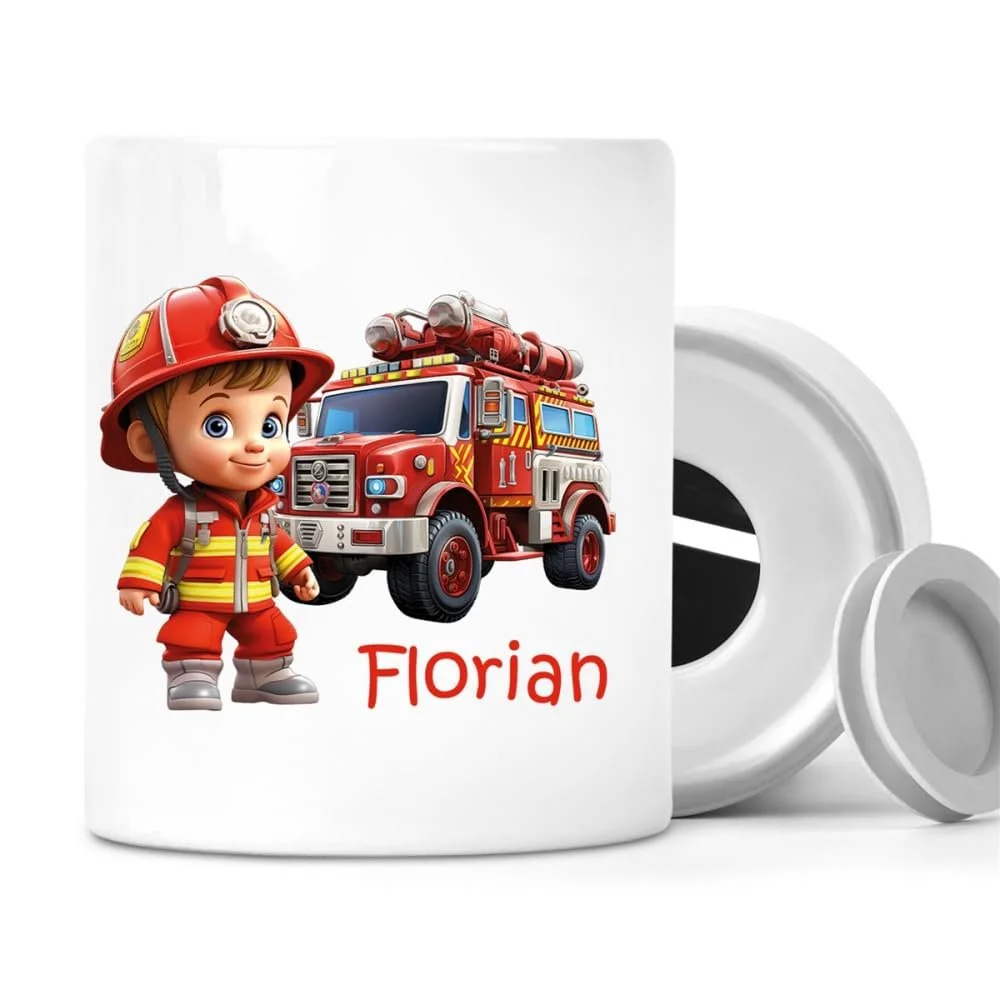 Скарбничка Пожежна команда #2 Персоналізована, фото №1