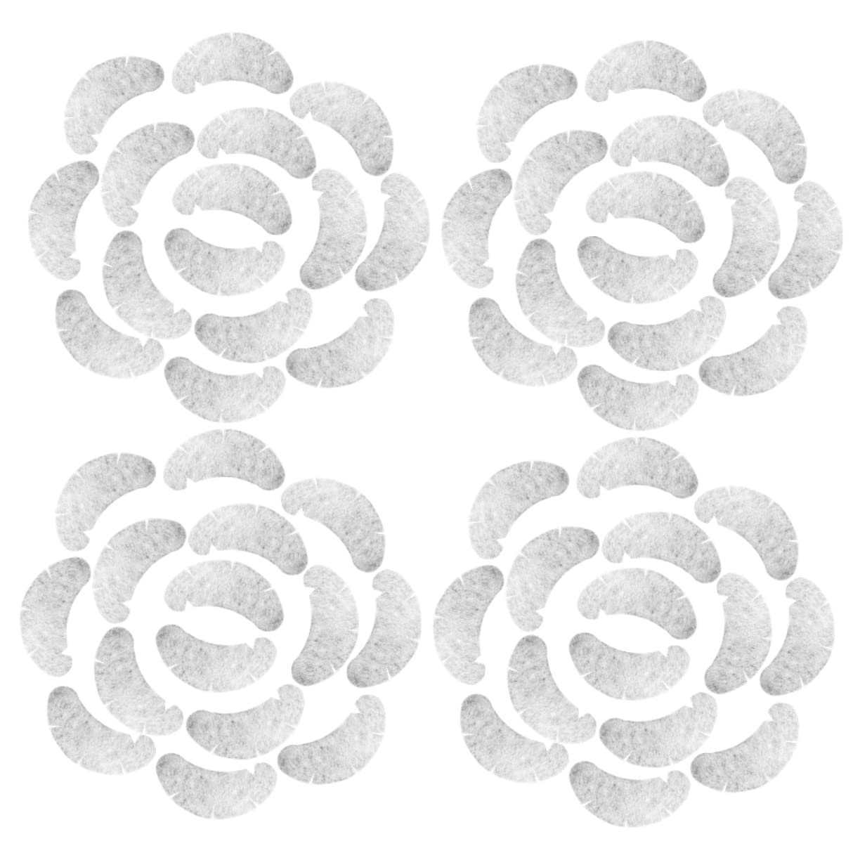 Косметический студийный набор: щетка для бровей, пинцет, средство для снятия макияжа Angoily, волоконные патчи (200 шт.), фото №5 Косметический студийный набор: щетка для бровей, пинцет, средство для снятия макияжа Angoily, волоконные патчи (200 шт.), фото №5