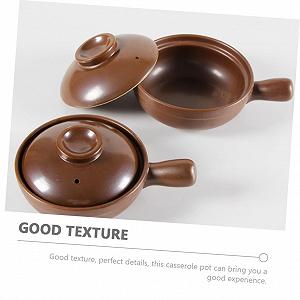 Форма для запекания Toyvian керамическая с крышкой и паровым клапаном термостойкая synthetic.ua - Фото 1