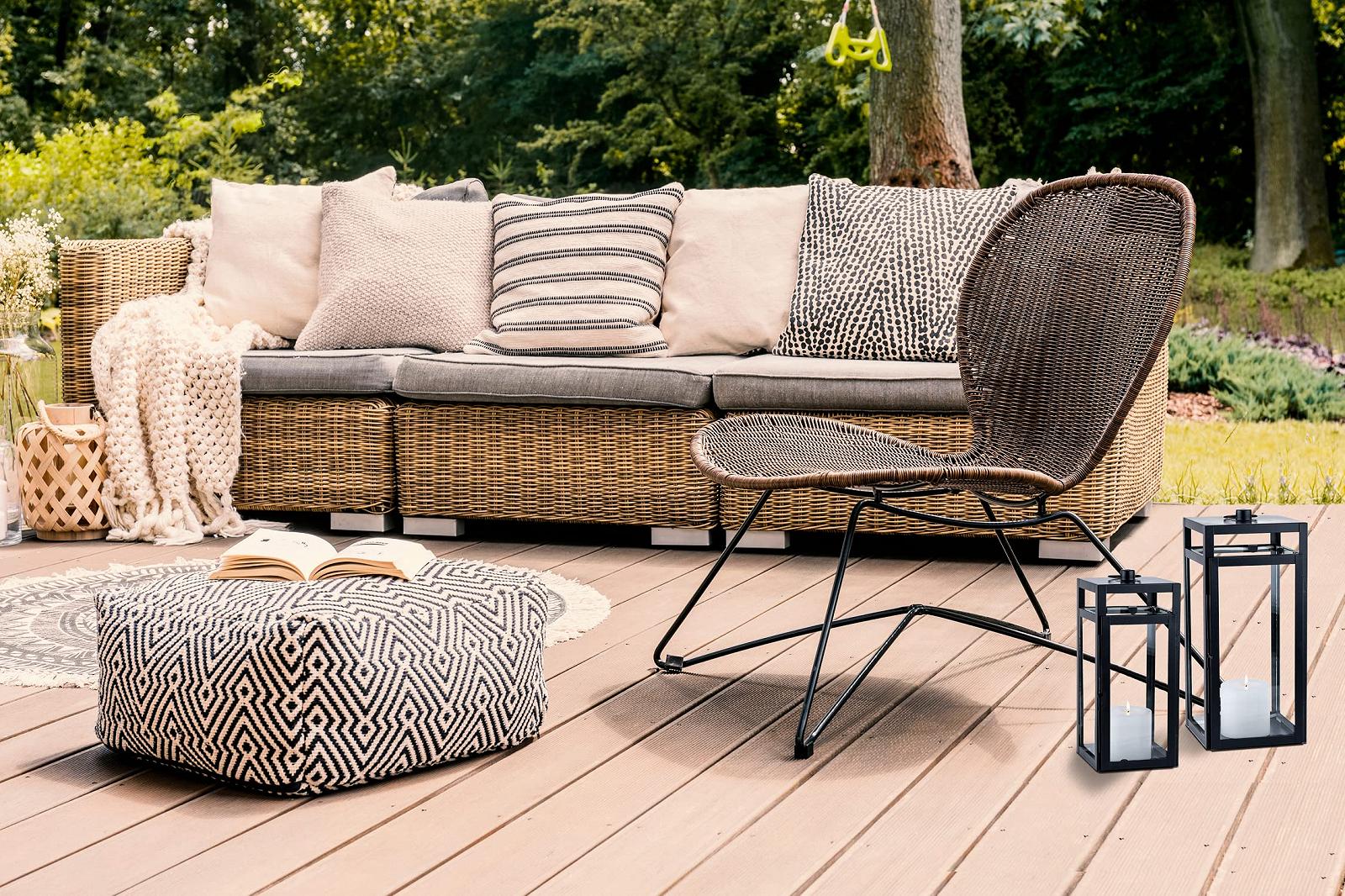 Ліхтарі Marrakesch Edvin Садовий Набір з 2 ліхтарів 35 см і 30 см Чорний, фото №6 Ліхтарі Marrakesch Edvin Садовий Набір з 2 ліхтарів 35 см і 30 см Чорний, фото №6