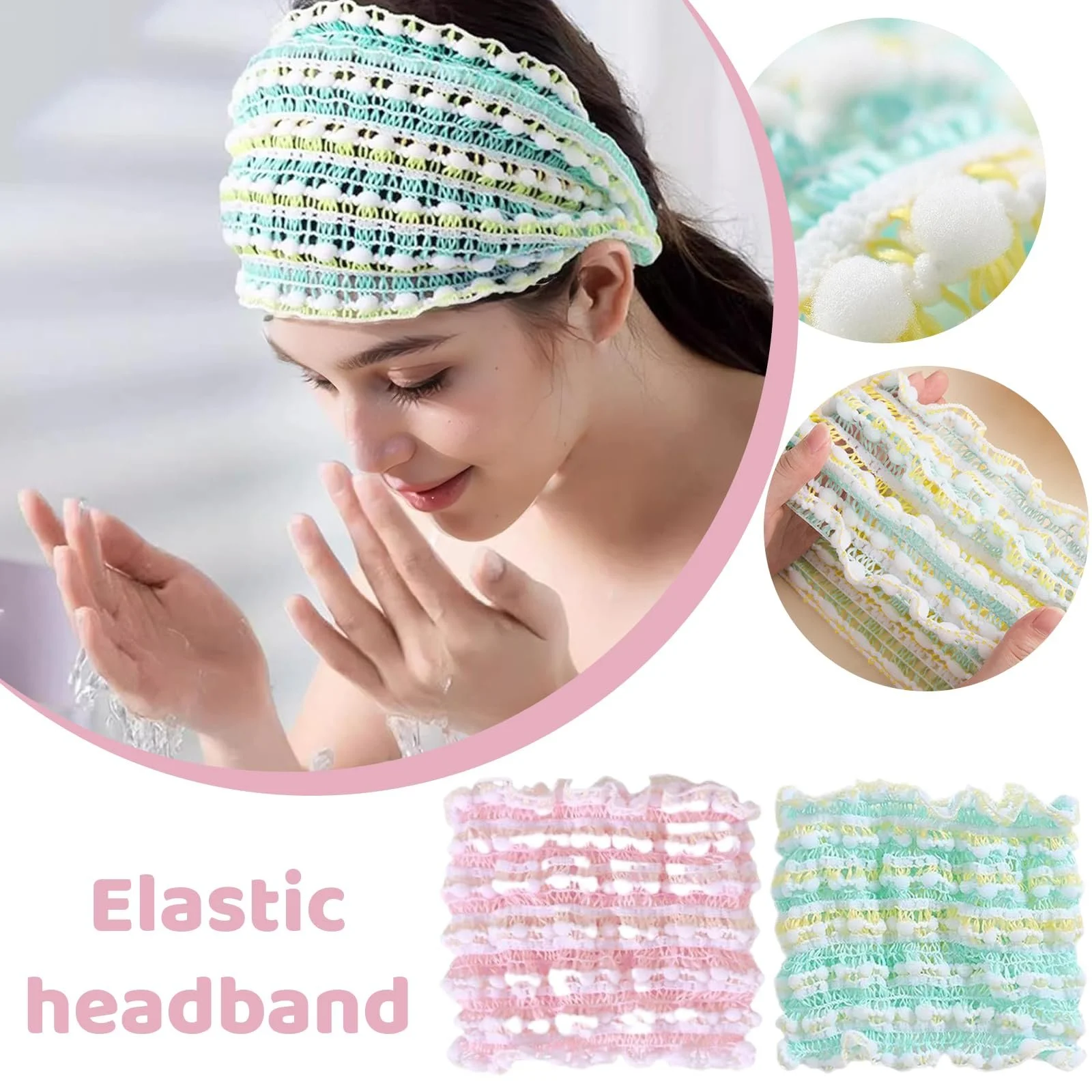 Пов'язка для волосся CATOR, для спа-процедур для вмивання обличчя, фото №2