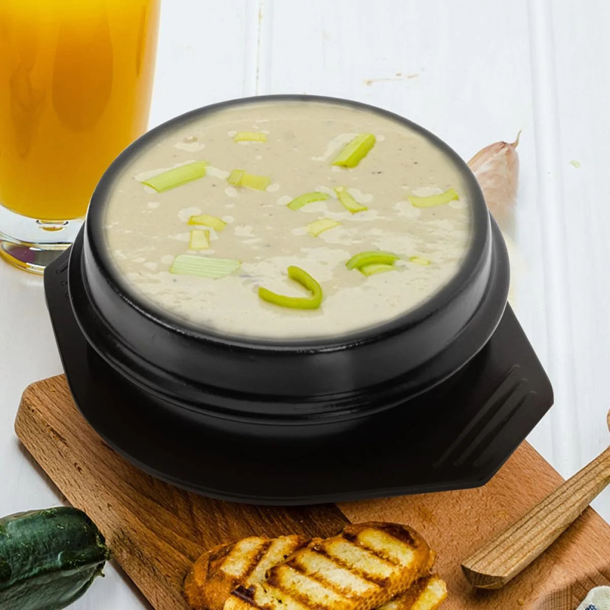 Керамическая кастрюля Casserole жаропрочная равномерное распределение тепла долговечная для супа с подносом можно мыть в посудомоечной машине, фото №9 Керамическая кастрюля Casserole жаропрочная равномерное распределение тепла долговечная для супа с подносом можно мыть в посудомоечной машине, фото №9