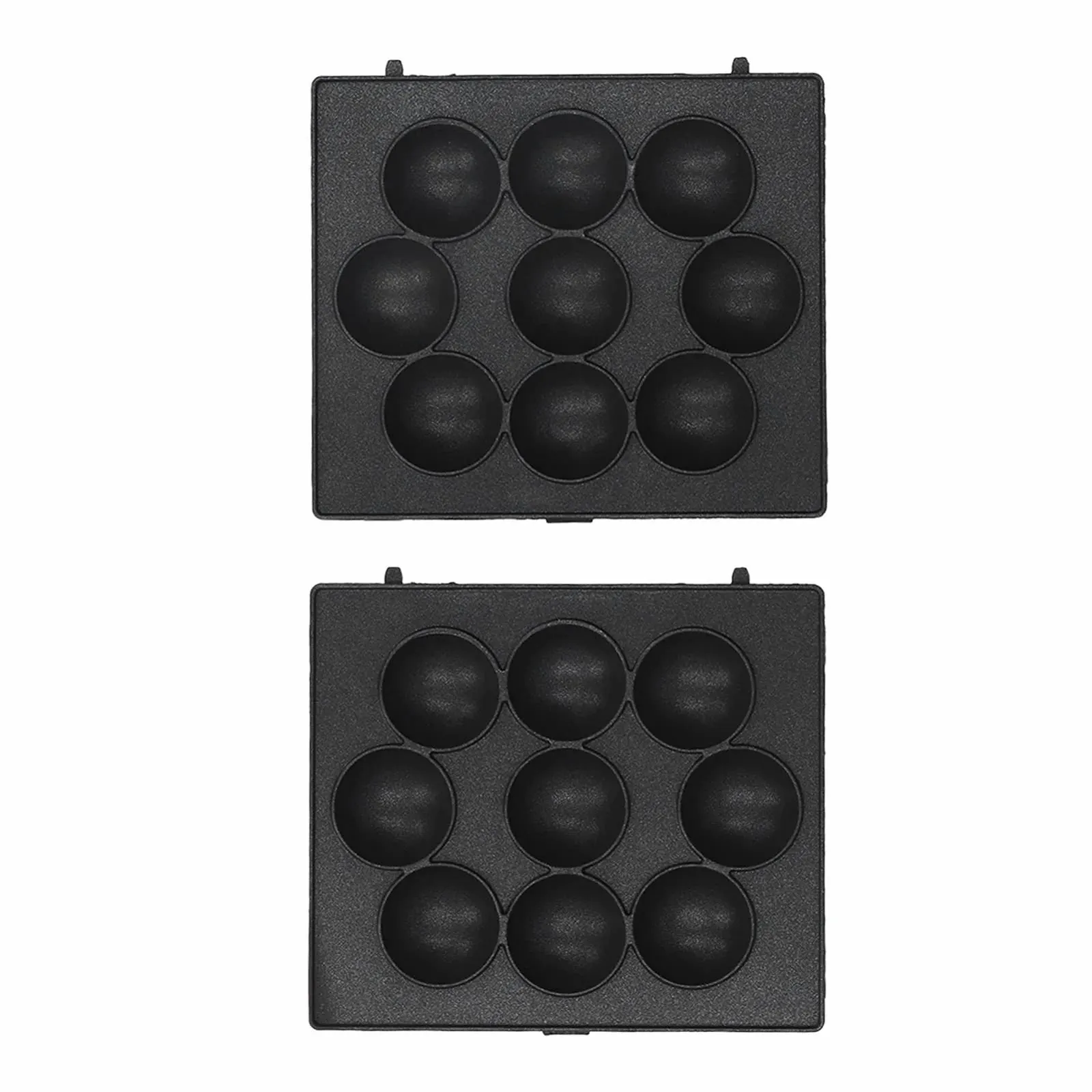 Форма для запікання з нержавіючої сталі на 9 отворів антипригарна для фрикадельок, фото №6