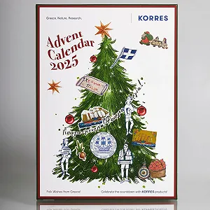 Адвент-календар KORRES 2025 Унісекс - 24 Б'юті Сюрпризи для Чоловіків та Жінок - Догляд за Обличчям, Тілом та Волоссям synthetic.ua - Фото 1