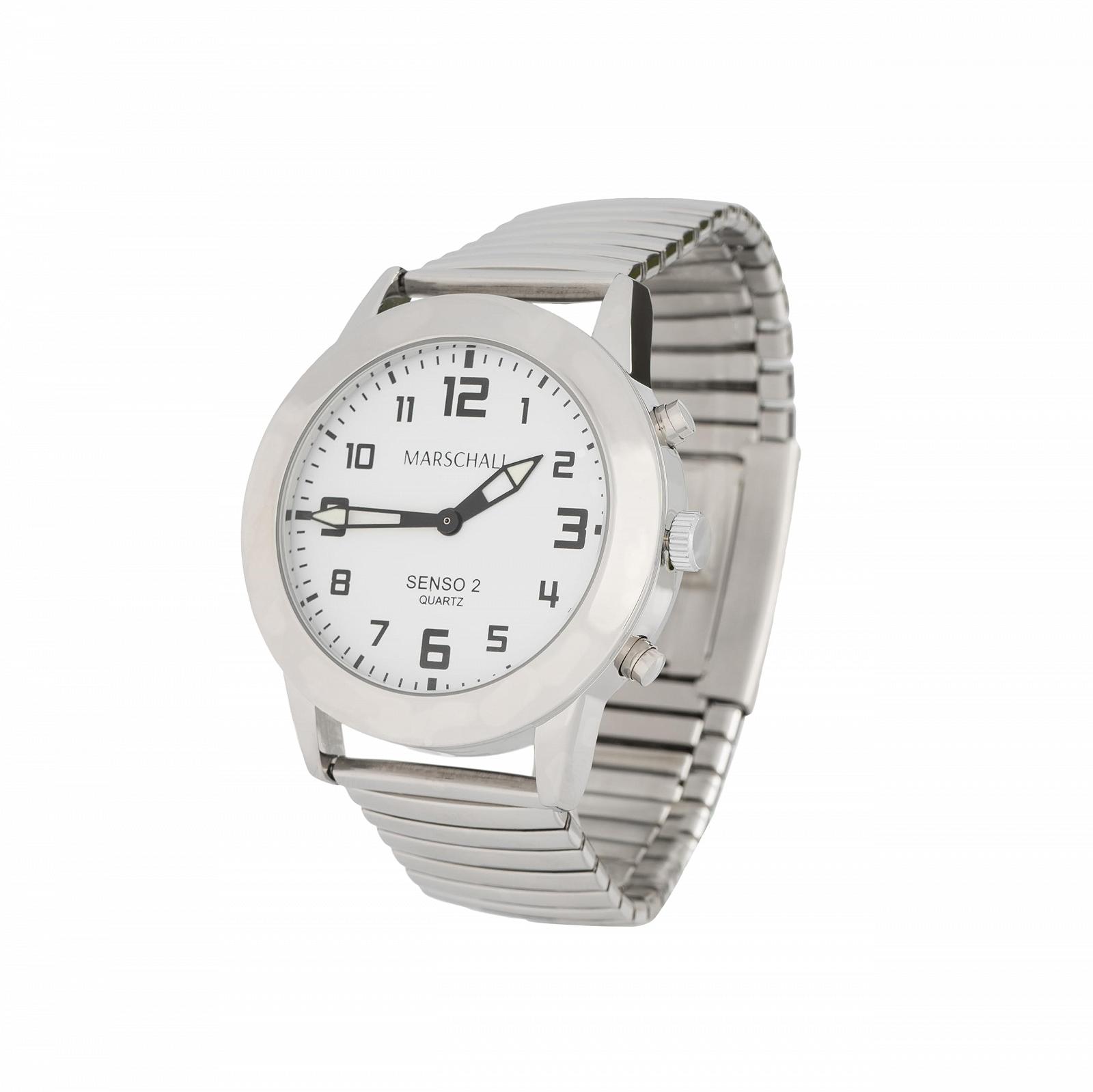 Часы мужские Marschall Senso S-HM2 серебряные, фото №1