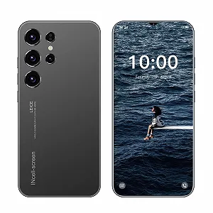 Смартфон Android Phone 6.3 дюйма 4G LTE Dual Cameras 2 GB RAM 16 GB ROM Expandable 128 GB Dual SIM Cards Suitable for beginners Black - Фото 1