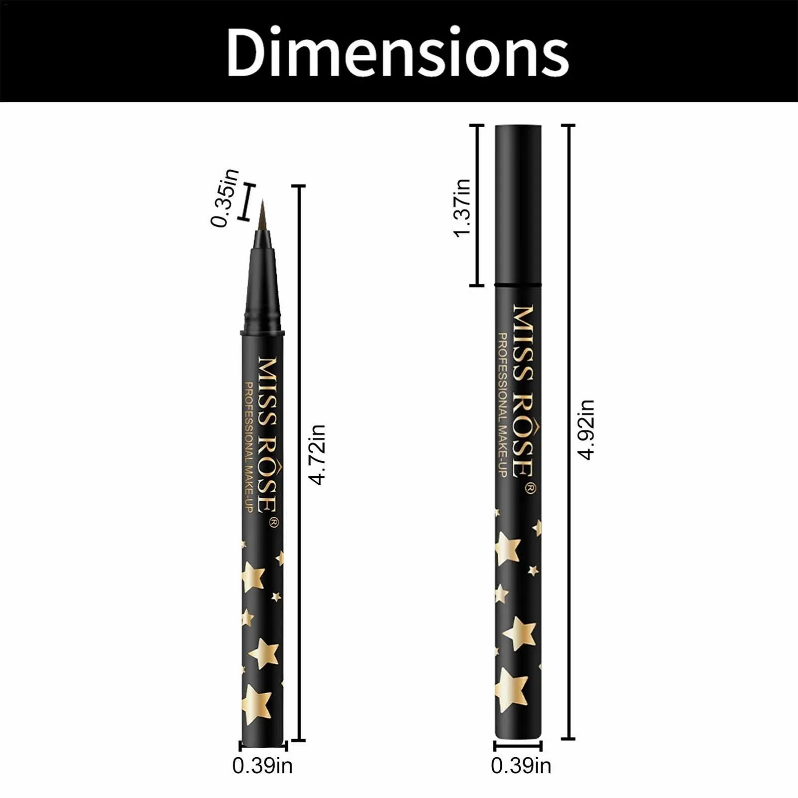 Жидкая Подводка для глаз с блестками Fowybe, водостойкая, для макияжа глаз, долговечная и потостойкая, простая в использовании, быстросохнущая, мерцающая, фото №4