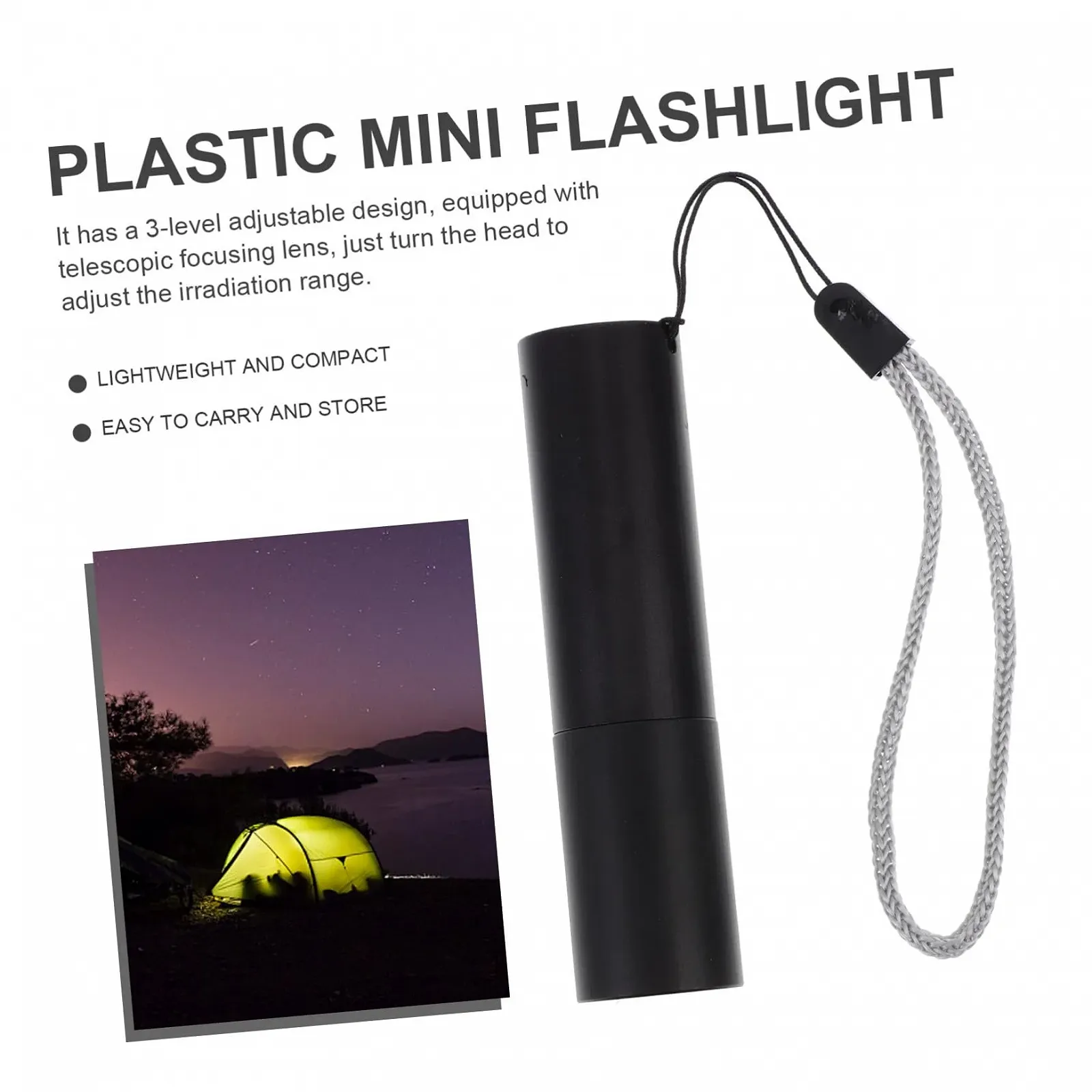 Фонарик OSALADI Телескопический LED Маленький USB Перезаряжаемый Алюминиевый сплав для кемпинга, фото №2 Фонарик OSALADI Телескопический LED Маленький USB Перезаряжаемый Алюминиевый сплав для кемпинга, фото №2