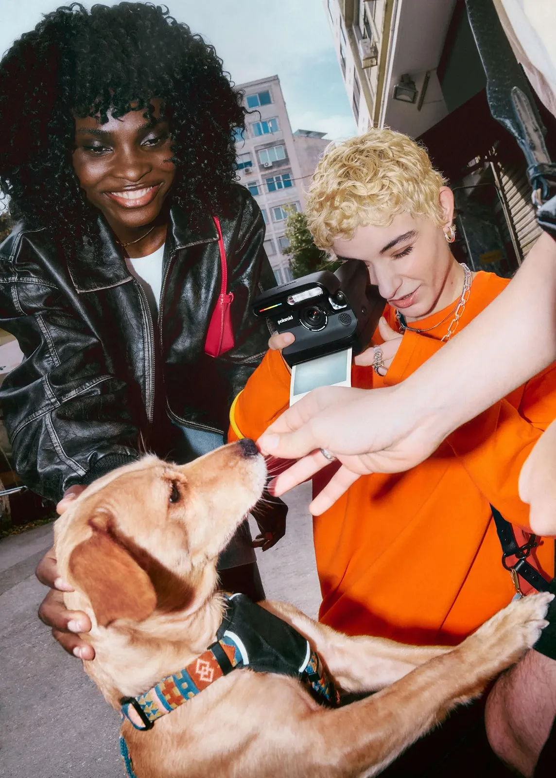 Фотокамера мгновенной печати Polaroid FLIP Pack Black + цветная пленка (16 фото), фото №10