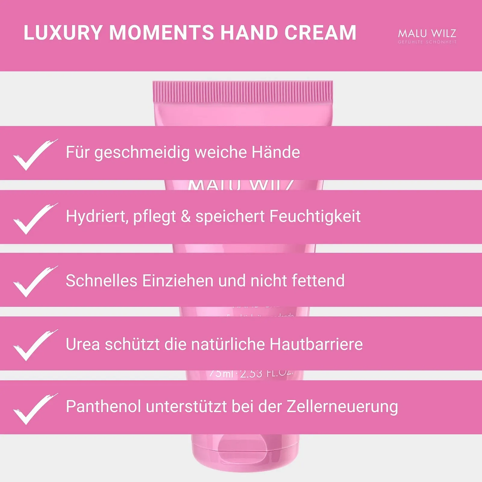 Крем для рук Malu Wilz Luxury Moments 75 мл, фото №4 Крем для рук Malu Wilz Luxury Moments 75 мл, фото №4