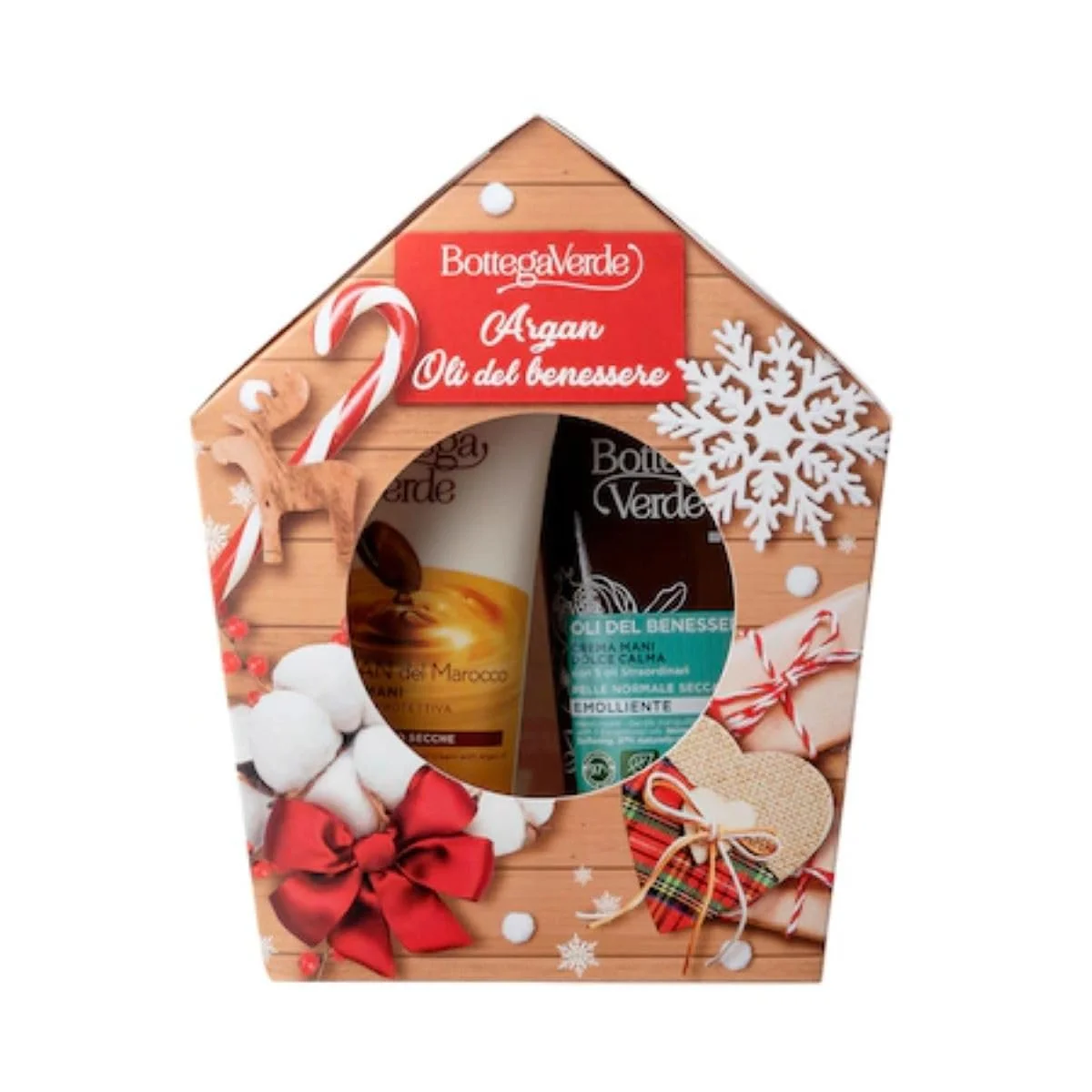 Крем для рук Bottega Verde Argan & Wellness Oils, набір з 2 штук по 75 мл, заспокійливий, фото №4