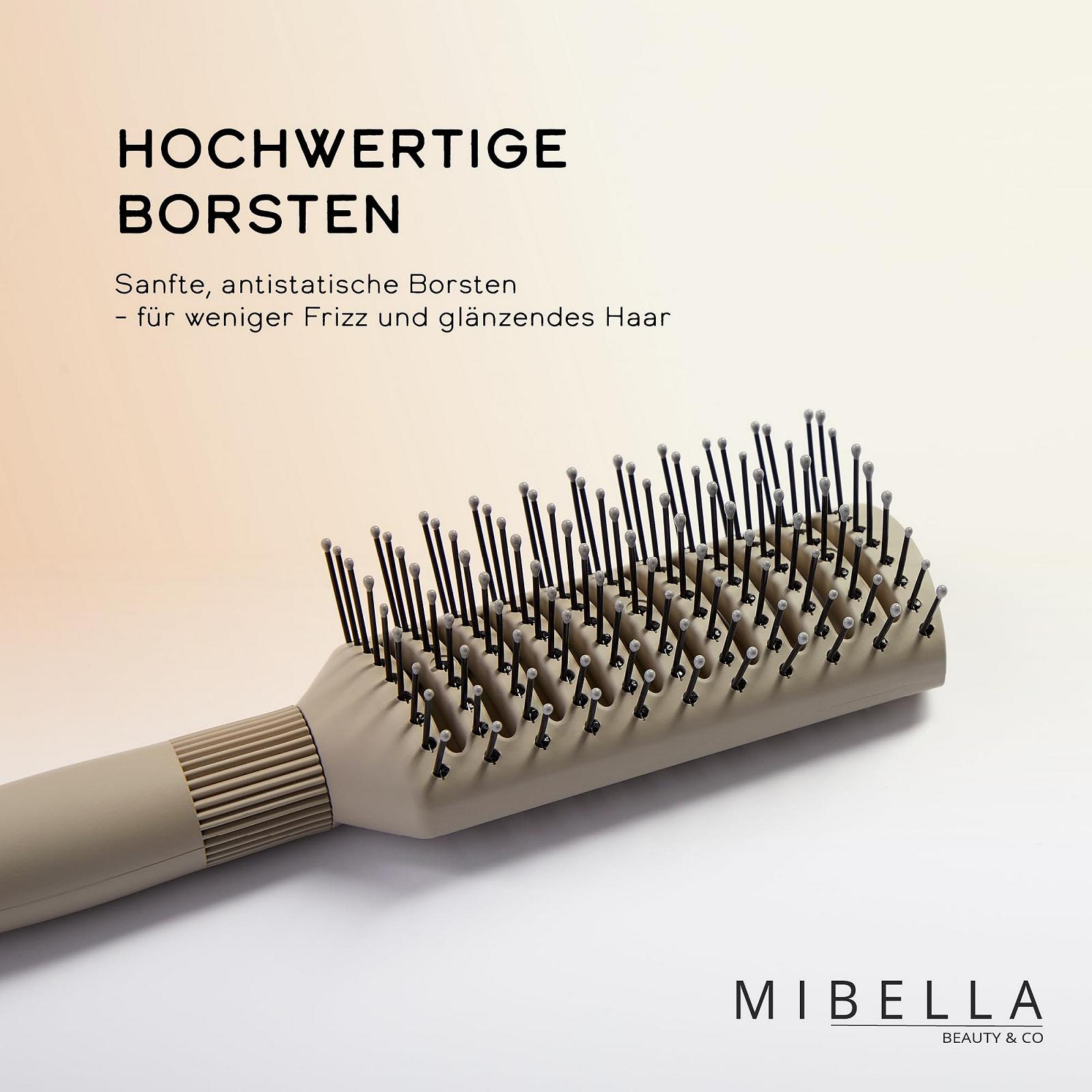 Щітка для укладання MIBELLA BEAUTY & CO Skeleton Brush з високоякісними пластиковими штифтами, фото №4