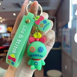 Брелок Ліло та Стіч Чуча Stitch Scrump фігурка іграшка для ключів, рюкзака, сумки 7 см synthetic.ua - Фото 1