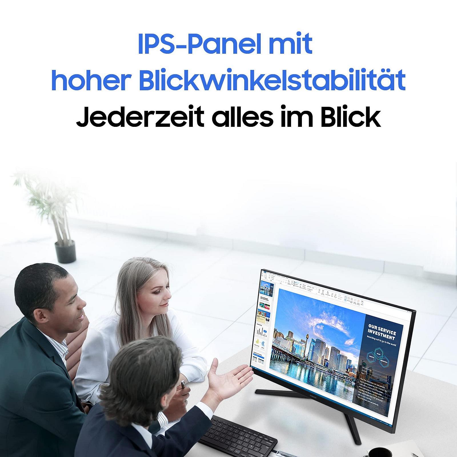 Монітор Samsung Essential S27C314EAU 27 Дюймів IPS Панель Full HD Роздільна здатність Eco Saving Plus AMD FreeSync 5мс Час відгуку 75Hz Частота оновлення Чорний, фото №5