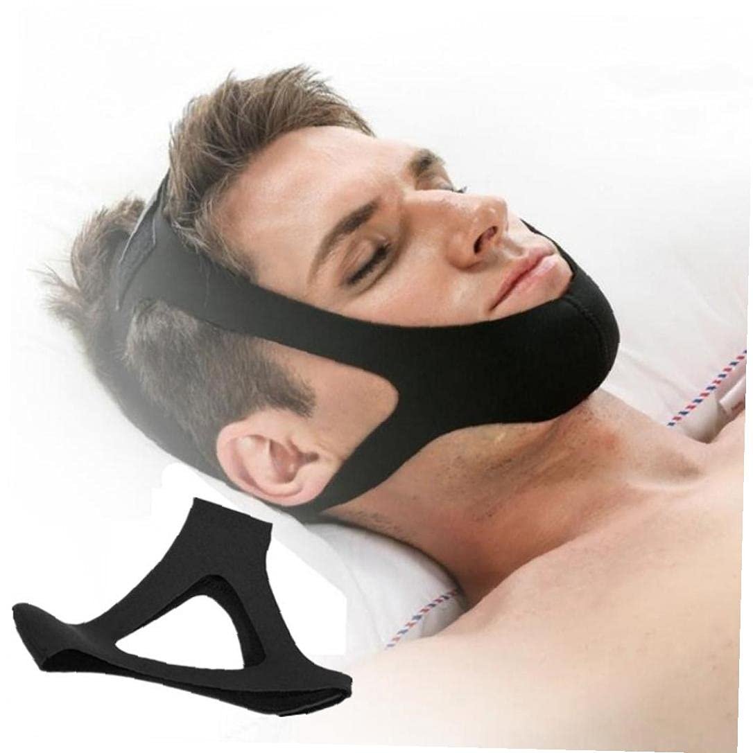 Ремінь для підборіддя проти хропіння, пояс для зупинки хропіння, підтримка підборіддя при апное уві сні, фото №6