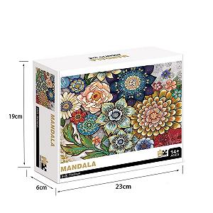 Пазл Mandala Flower 1000 деталей 70 х 50 см - Фото 1
