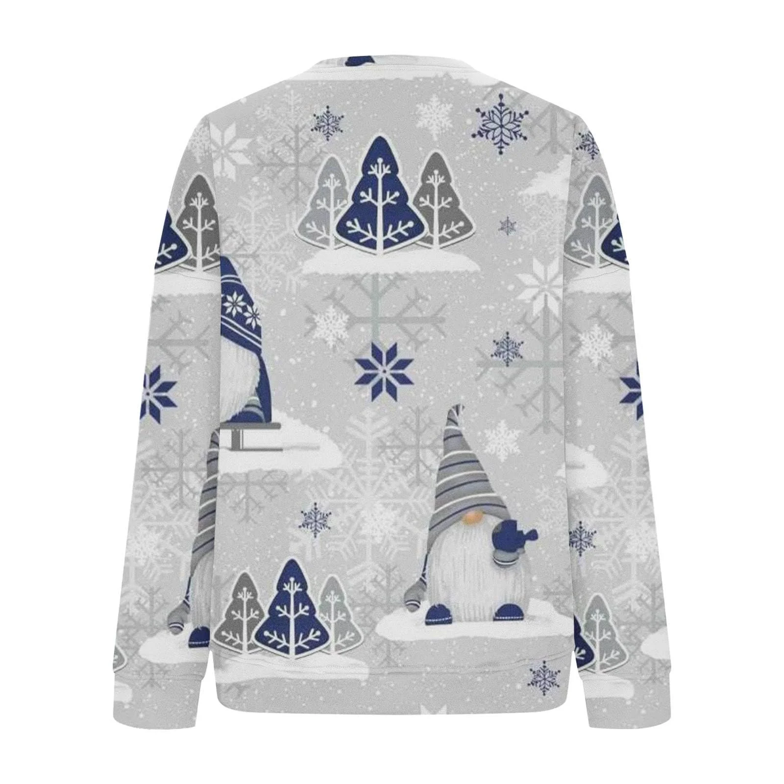 Женский Свитшот с Рождественским Принтом, фото №5