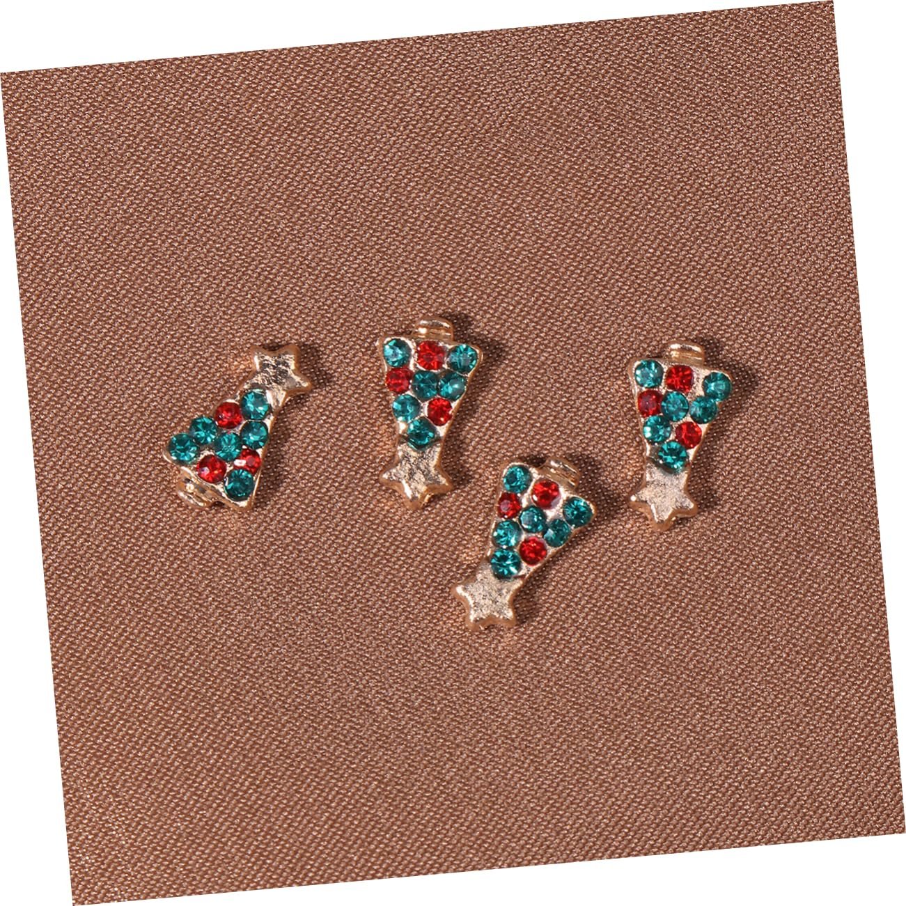 Наклейки для нігтів POPETPOP 40 шт Різдвяний декор, фото №3