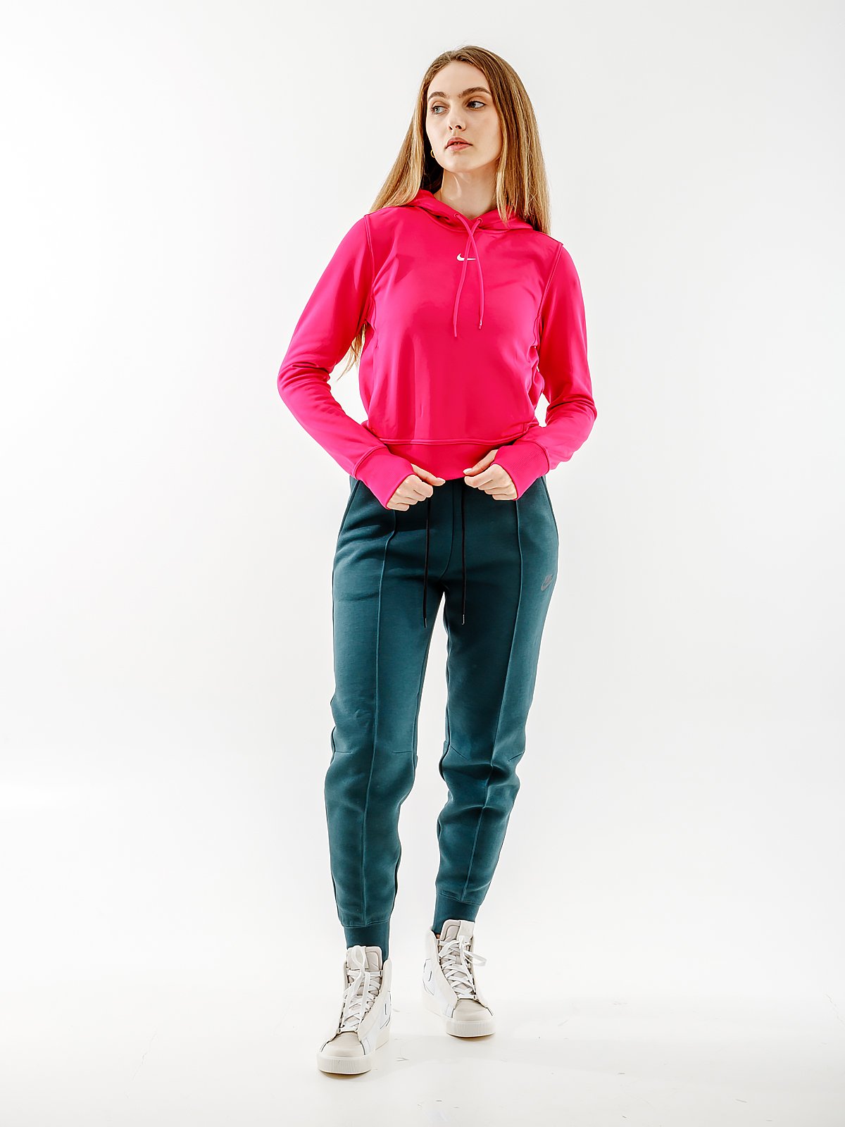 Світшот Nike ONE TF PO HOODIE LBR M, фото №4