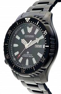Автоматичний годинник Citizen NY0135-80E, чорний, браслет synthetic.ua - Фото 1