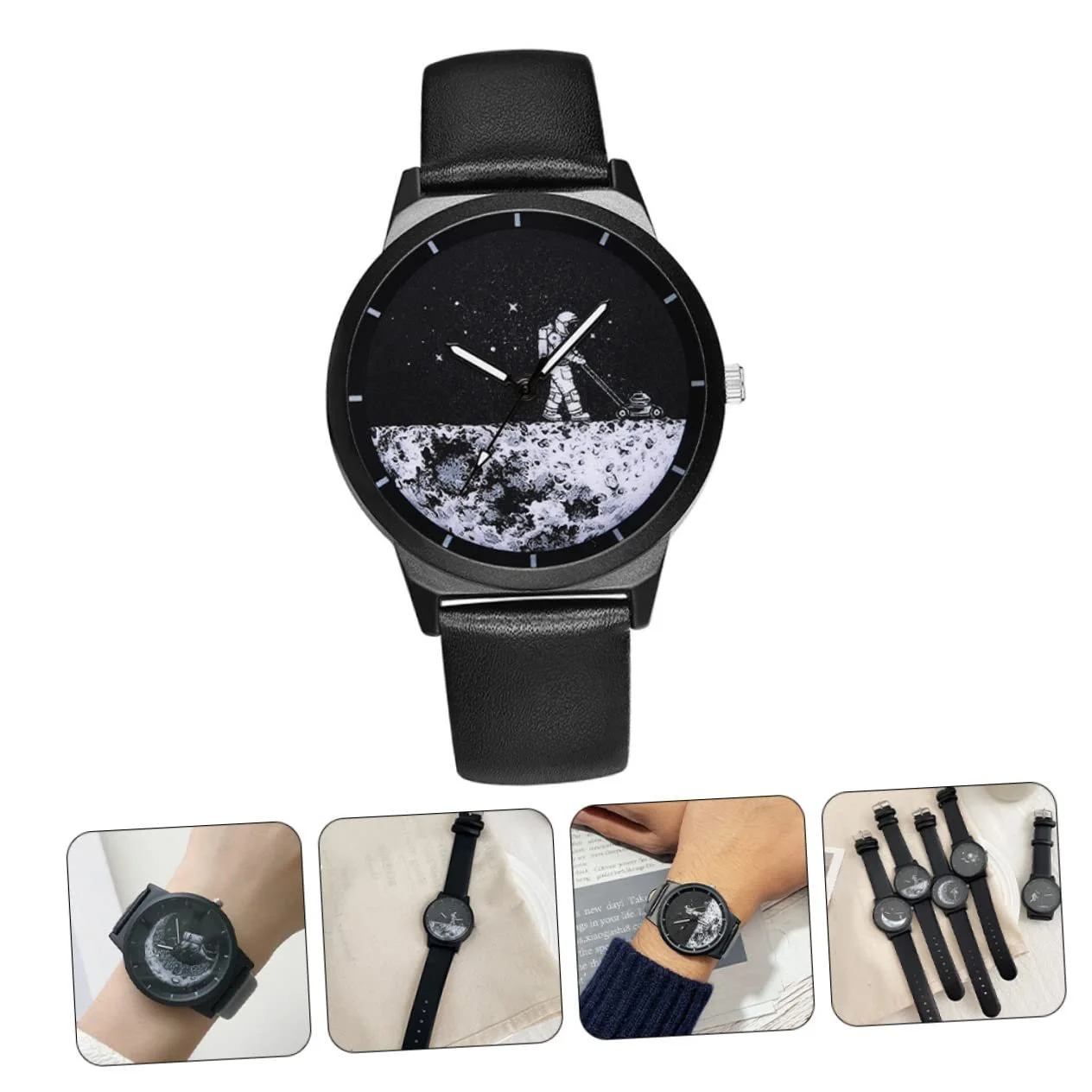 Часы WRITWAA Астронавт Мужские Наручные Часы Водонепроницаемые Часы для Отдыха Кожаный Ремешок Электронные, фото №6 Часы WRITWAA Астронавт Мужские Наручные Часы Водонепроницаемые Часы для Отдыха Кожаный Ремешок Электронные, фото №6
