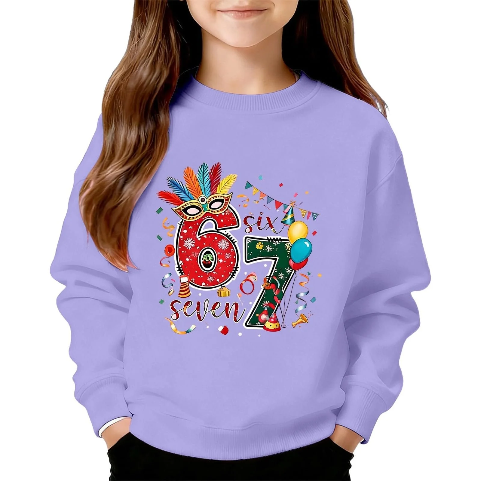 Six Seven Толстовка для дівчат і хлопців, фото №1