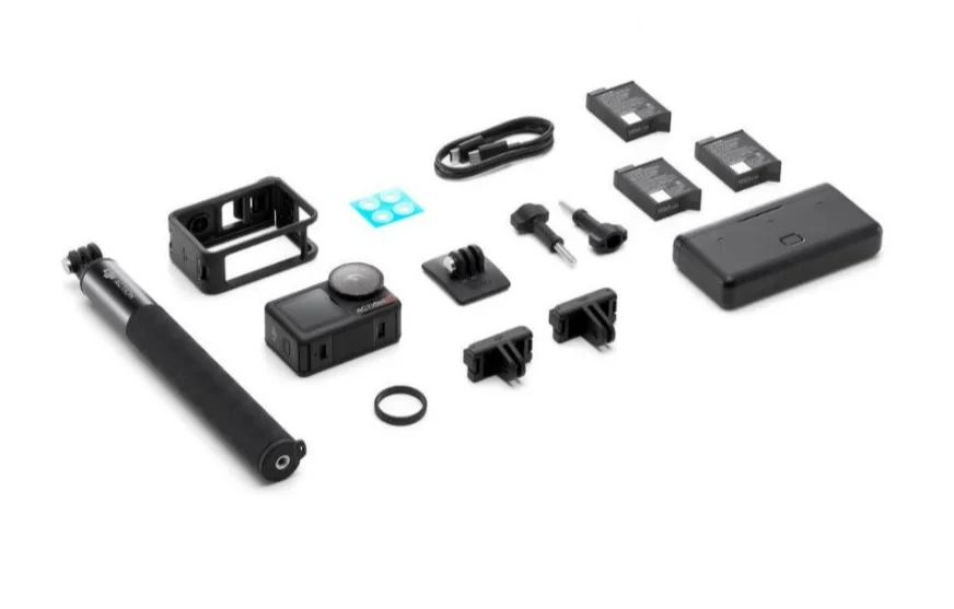 Екшн-камера DJI Osmo Action 5 Pro Adventure Combo / 360° / 40Мп / 4К  / 120fps / Wi-Fi / Bluetooth / Вологозахищена / Чорна, фото №7