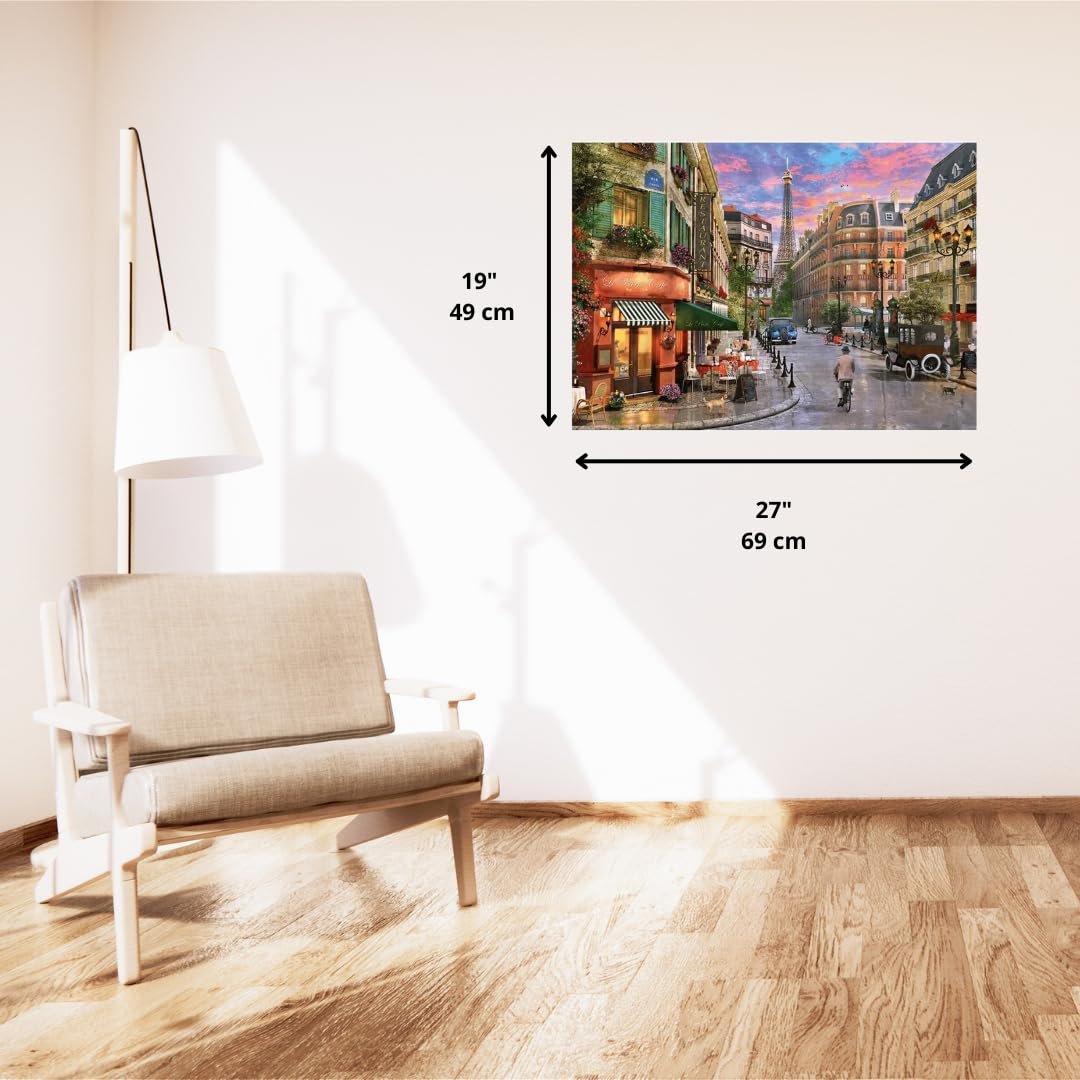 Пазл Schmidt Spiele 58387 Street to Eiffel Tower 1000 деталей Разноцветный, фото №5