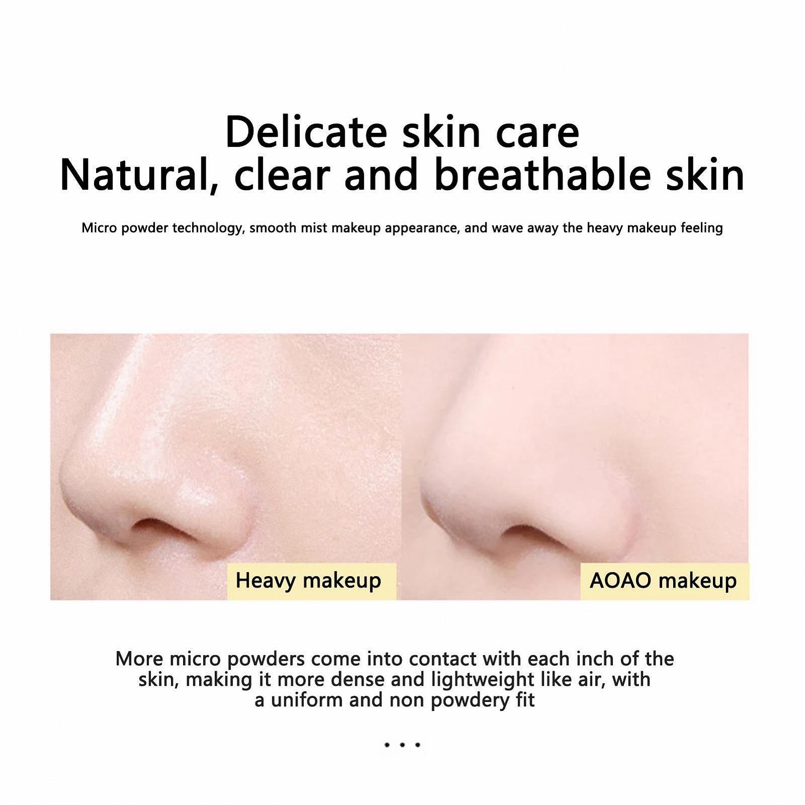 Пудра для обличчя матова Zonewd Clarifying Matte HD Translucent Setting Powder легка, контролююча жирність, тривала фіксація для всіх типів шкіри, приховує дрібні зморшки та недоліки, фото №7