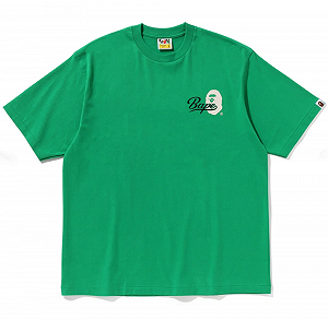 Футболка A BATHING APE CURSIVE COLLEGE LOGO RELAXED FIT XL - Фото 1