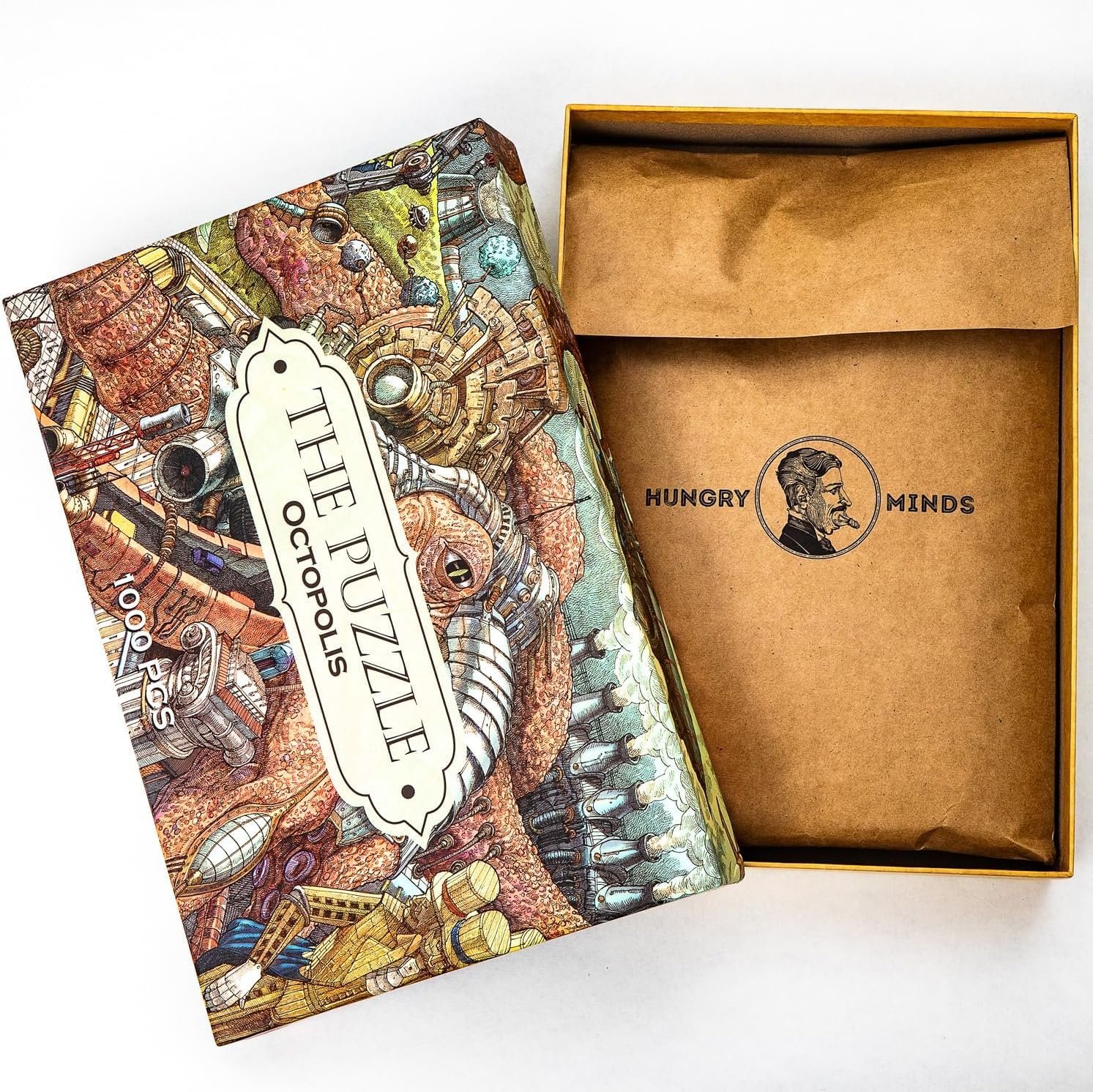 Пазл HUNGRY MINDS Octopolis 1000 деталей, фото №2