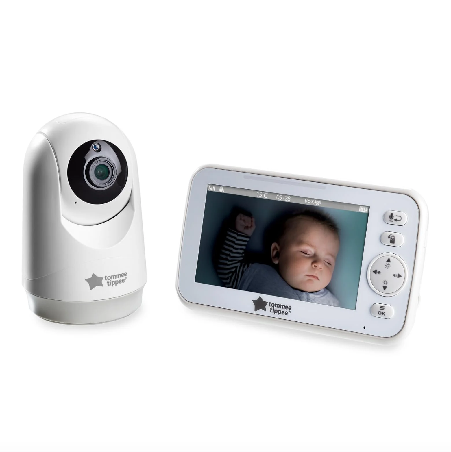 Відеоняня Tommee Tippee Dreamview HD Нічне бачення 5 дюймів 250 м USB, фото №1