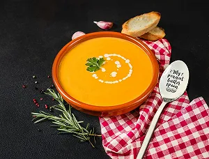 Ложка для арахисовой пасты из нержавеющей стали synthetic.ua - Фото 1