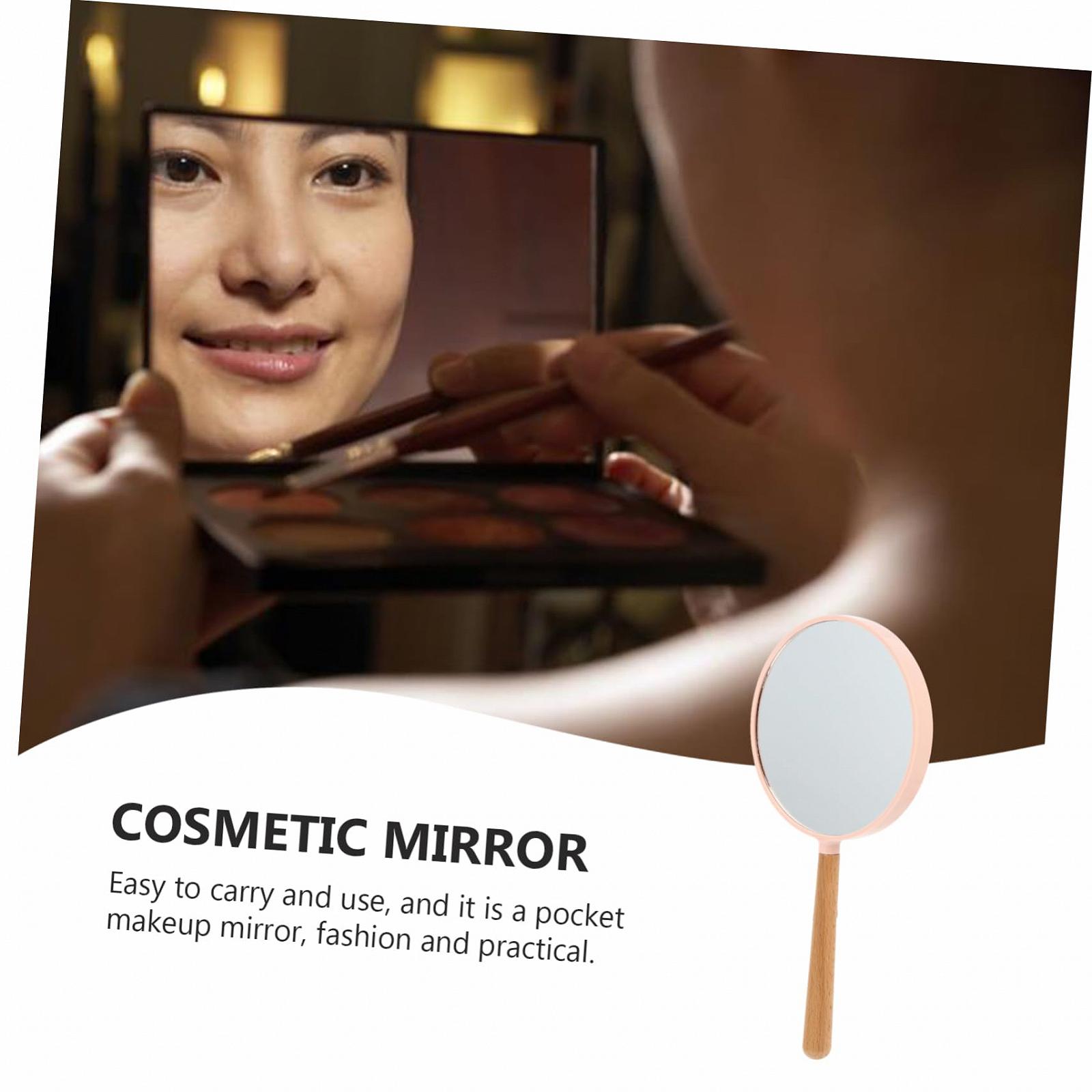 Зеркало Angoily Hand Cosmetic Wooden ABS Frame, фото №2 Зеркало Angoily Hand Cosmetic Wooden ABS Frame, фото №2