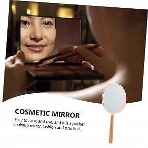 Зеркало Angoily Hand Cosmetic Wooden ABS Frame цена на synthetic.ua - Фото 1 Зеркало Angoily Hand Cosmetic Wooden ABS Frame synthetic.ua - Фото 1