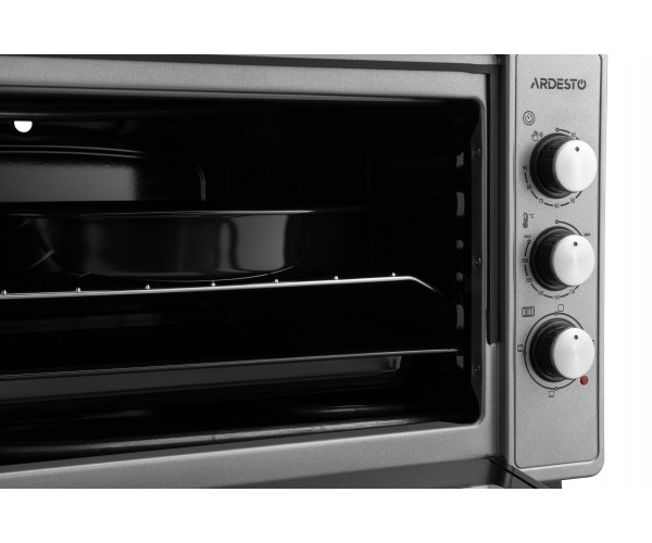 ARDESTO Електропіч 1700Вт 48л таймер підсвічув сірий, фото №5 ARDESTO Електропіч 1700Вт 48л таймер підсвічув сірий, фото №5