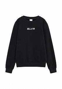 Свитшот s.Oliver с ребристыми манжетами и принтом NASA" - Фото 1