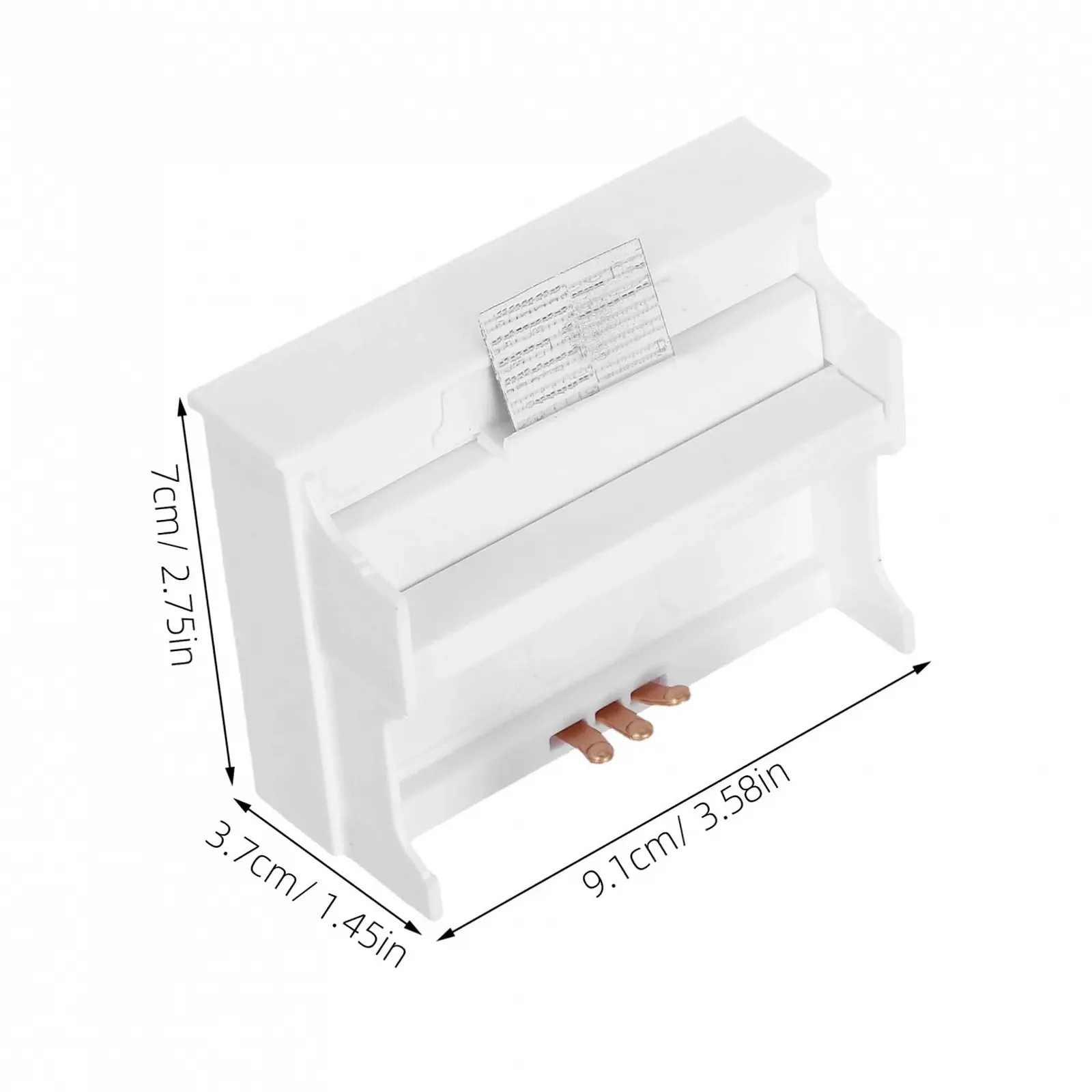 Игрушка Пианино Toyvian Детский Белый, фото №6 Игрушка Пианино Toyvian Детский Белый, фото №6