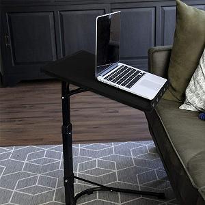 Столик для ноутбука QUVIO Регулируемый по высоте Черный synthetic.ua - Фото 1