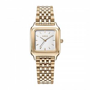 Купить Женские часы BURKER Macy Квадратные Женские часы Браслет со звеньями Нержавеющая сталь Аналоговые Кварцевые 3 ATM Водонепроницаемые Золотой Белый - Фото 1 Женские часы BURKER Macy Квадратные Женские часы Браслет со звеньями Нержавеющая сталь Аналоговые Кварцевые 3 ATM Водонепроницаемые Золотой Белый - Фото 1