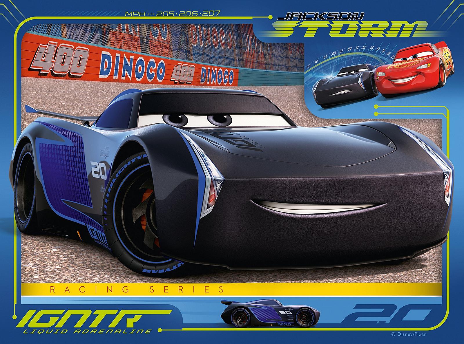 Пазл Ravensburger Disney Pixar Cars 3 4 в 1 12, 16, 20, 24 детали, фото №4